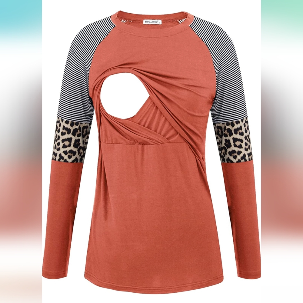 SmallShow Long-Sleeved Nursing Top